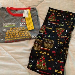 Girly gaming pajama set